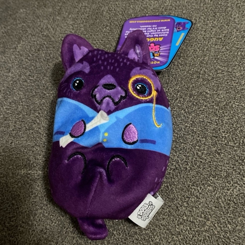 Dogs vs Squirls Augustus #019 Purple wave mystery beans